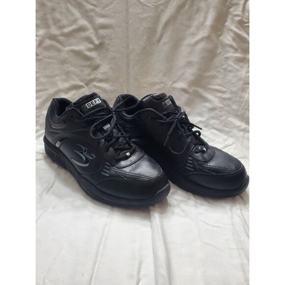 G Defy Men's Leather Sneakers Size 14 Gravity Defying Black Leather Comfort - Picture 1 of 15
